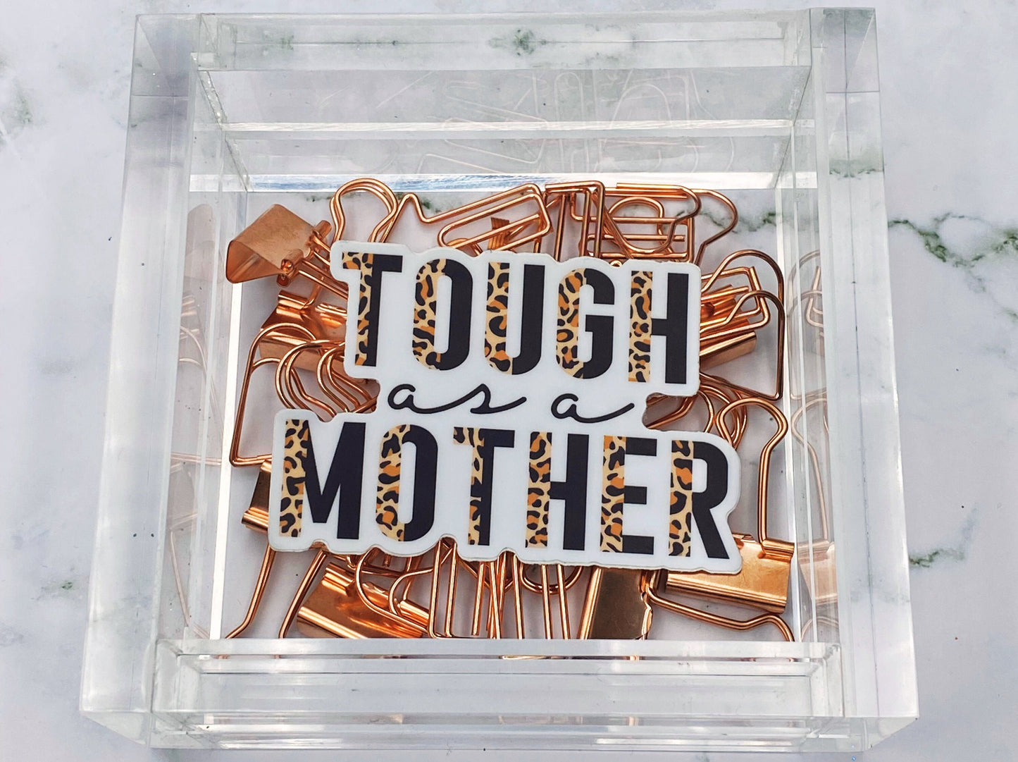 Tough as a Mother, Inspirational Decals , Waterproof Stickers, Most Popular Items, Trending Now, Bible Journaling, Gifts for Women