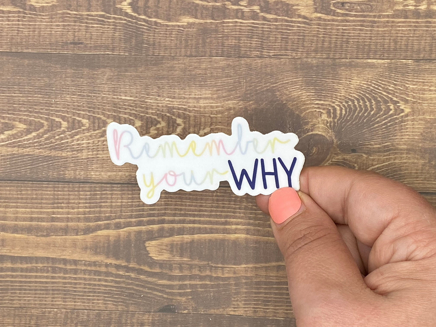 Remember Your Why, Bible Verse Gifts, Inspirational decal,Waterproof sticker,Most Popular Item,Trending Now,Bible Journaling,Gifts for Women