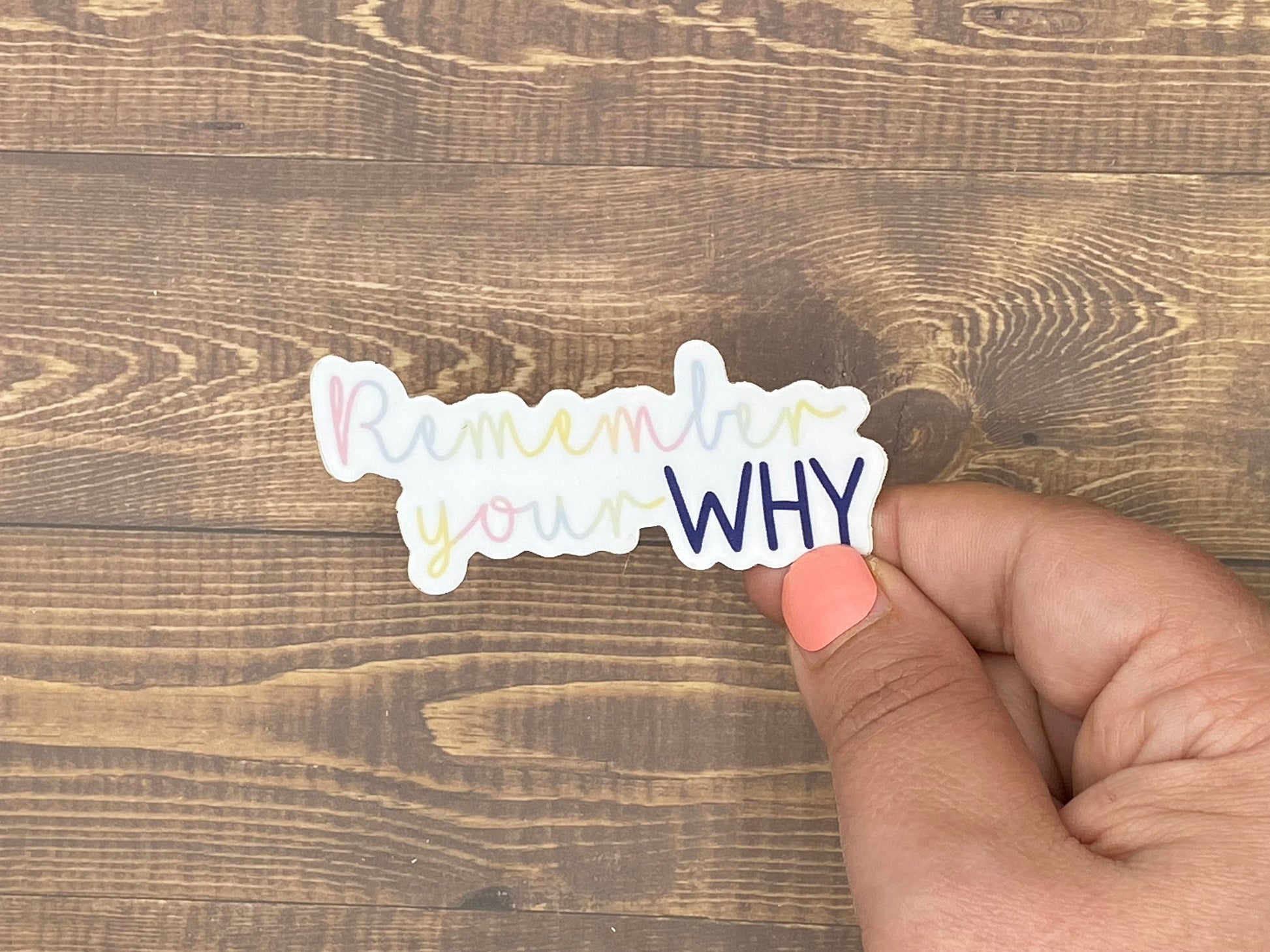 Remember Your Why, Bible Verse Gifts, Inspirational decal,Waterproof sticker,Most Popular Item,Trending Now,Bible Journaling,Gifts for Women