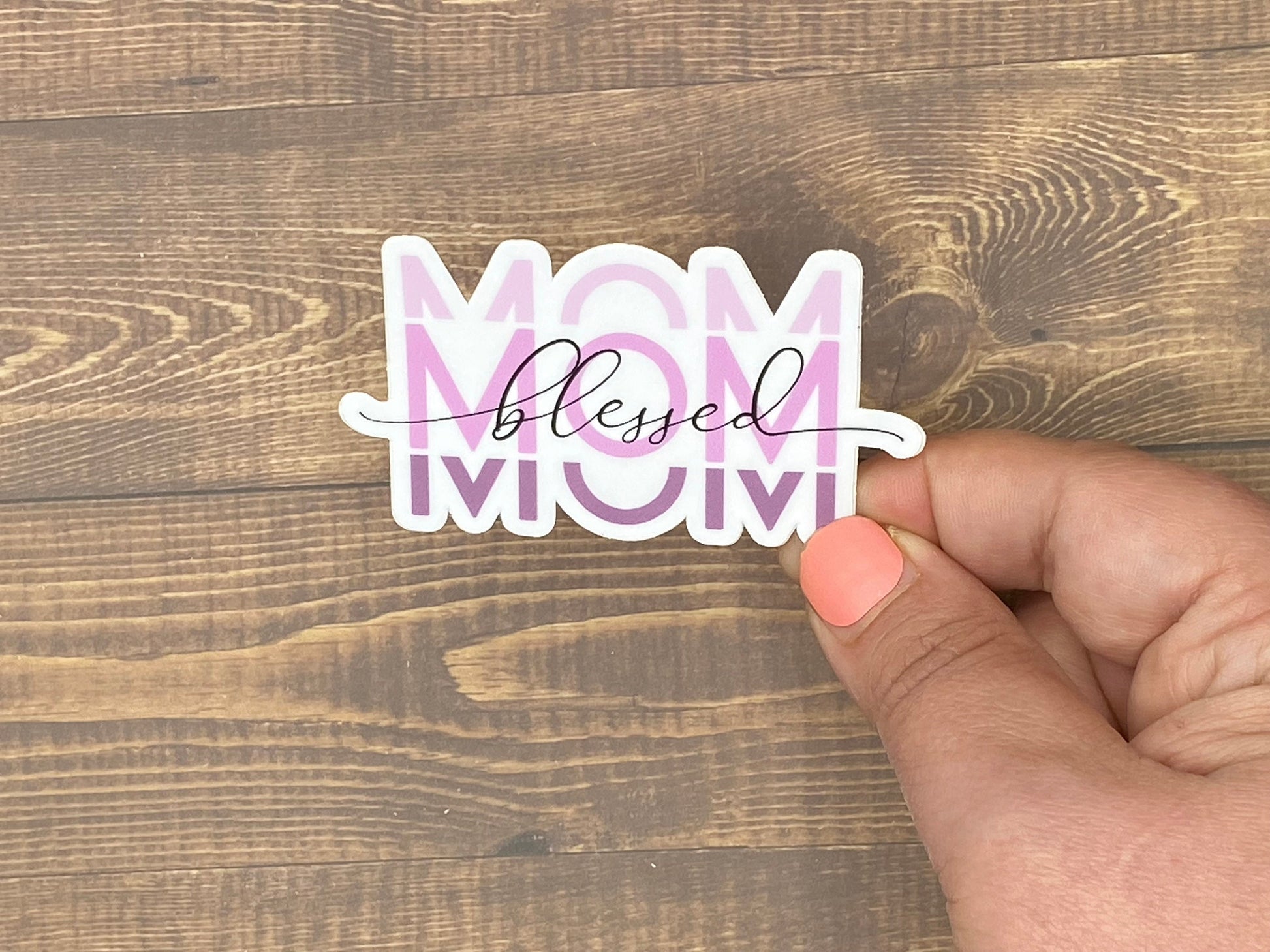 Blessed Mom, Bible Verse, Inspirational Decals, Waterproof Stickers, Trending Now, Bible Journaling, Quotes about Life, Gifts for Women