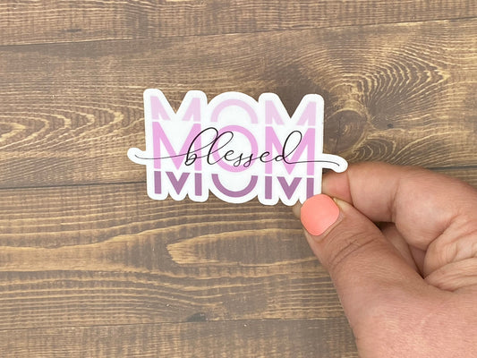 Blessed Mom, Bible Verse, Inspirational Decals, Waterproof Stickers, Trending Now, Bible Journaling, Quotes about Life, Gifts for Women