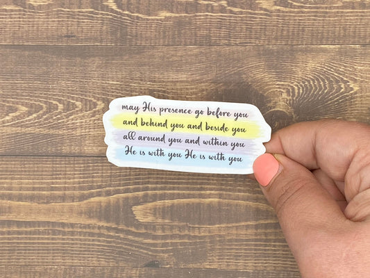 The Blessing, Bible Verse Stickers, Inspirational decals, Waterproof stickers, Most Popular Items, Trending Now, Bible Gifts for Women