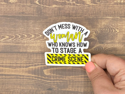 Sticker quotes, Inspirational decals, Waterproof stickers, True Crime, Funny Sticker