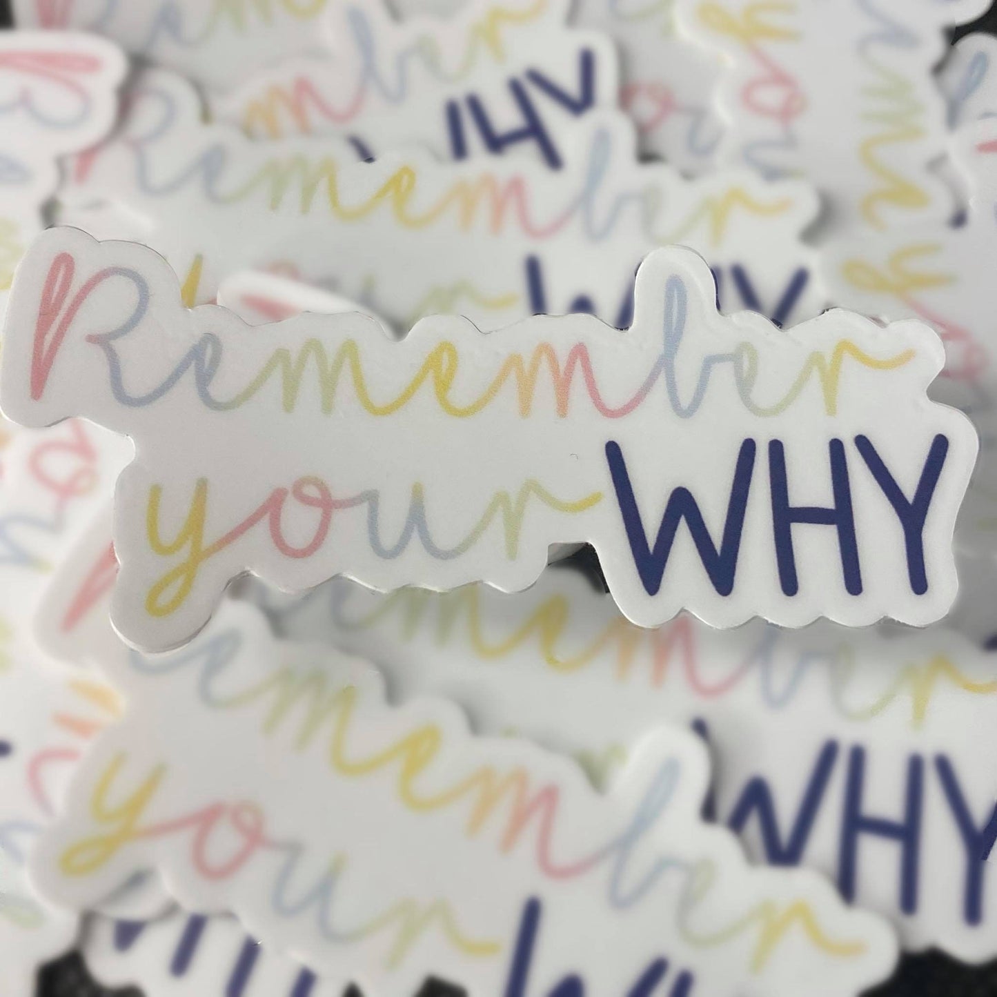 Remember Your Why, Bible Verse Gifts, Inspirational decal,Waterproof sticker,Most Popular Item,Trending Now,Bible Journaling,Gifts for Women